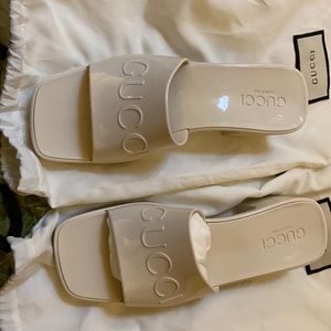 Brand new Gucci mules. Never worn.